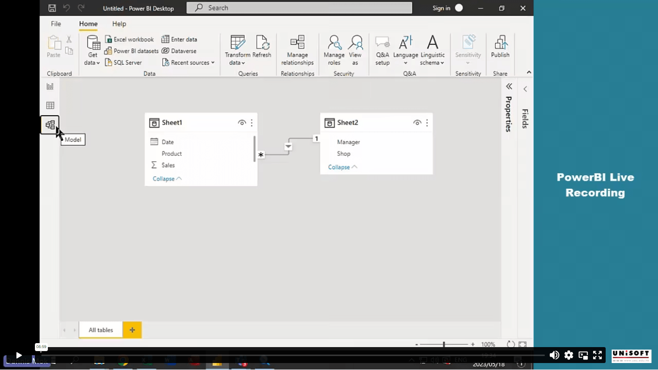 PowerBI Relationship
